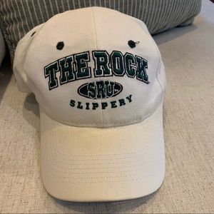 Zephyr White Slippery Rock University of Pennsylvania Snap Back Cap